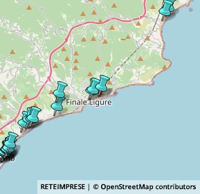 Mappa Via Santuario, 17024 Finale Ligure SV, Italia (6.649)
