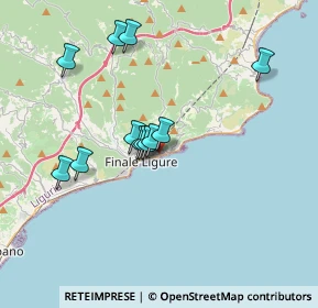 Mappa Via Santuario, 17024 Finale Ligure SV, Italia (3.15583)
