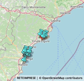 Mappa Via Santuario, 17024 Finale Ligure SV, Italia (30.8745)