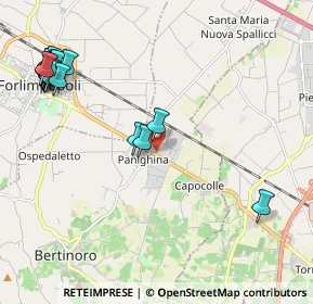 Mappa Via Emilia Ponente, 47032 Bertinoro FC, Italia (2.8075)