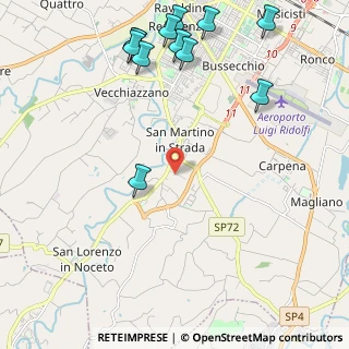 Mappa Via Mondina, 47121 Forlì FC, Italia (2.90083)