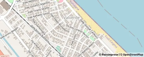 Mappa Cesenatico