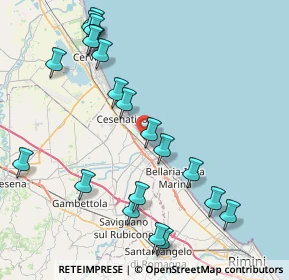 Mappa Reni, 47042 Cesenatico FC, Italia (9.627)