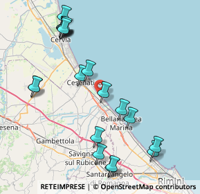 Mappa Reni, 47042 Cesenatico FC, Italia (9.56)