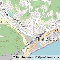 Map Finale Ligure