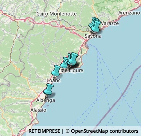 Mappa Via Paradiso, 17024 Finale Ligure SV, Italia (9.04357)