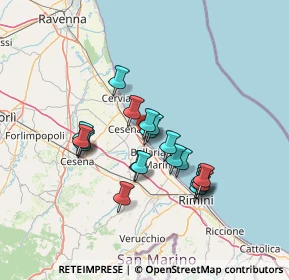 Mappa Viale Canova, 47042 Cesenatico FC, Italia (11.39)
