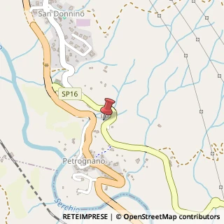 Mappa SRT 445 radd, 65, 55035 Piazza al Serchio, Lucca (Toscana)