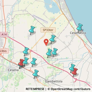 Mappa Via Violone di Gattolino, 47521 Cesena FC, Italia (5.07385)