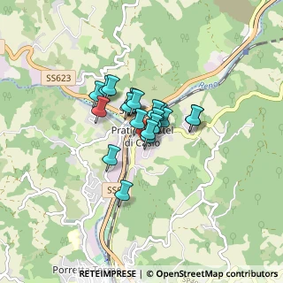 Mappa Via Don Fornasini, 40030 Castel di Casio BO, Italia (0.4885)