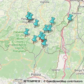 Mappa Via Don Fornasini, 40030 Castel di Casio BO, Italia (12.68923)