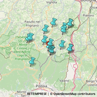 Mappa Via Don Fornasini, 40030 Castel di Casio BO, Italia (11.86706)