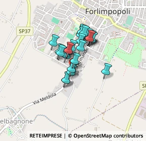 Mappa Via Juri Gagarin, 47034 Forlimpopoli FC, Italia (0.29259)