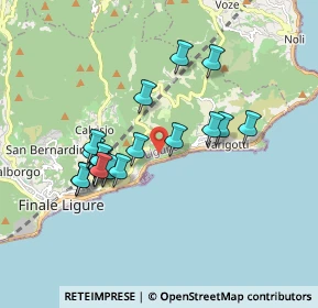 Mappa S.da Privata degli Agrumi, 17024 Finale Ligure SV, Italia (1.6485)