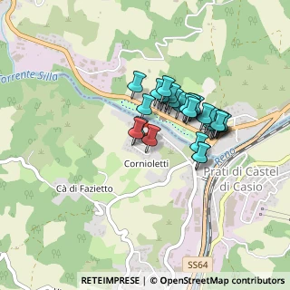 Mappa Via Luigi Zagnoli, 40046 Porretta Terme BO, Italia (0.34828)