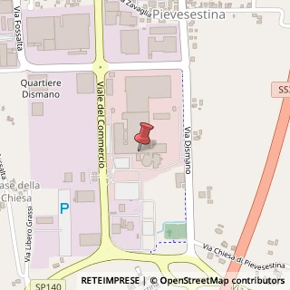Mappa Via Dismano, 3845, 47522 Cesena, Forlì-Cesena (Emilia Romagna)