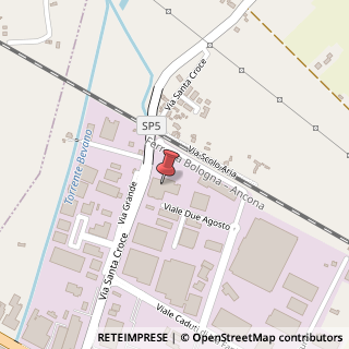 Mappa Viale 2 Agosto, 670, 47032 Bertinoro, Forlì-Cesena (Emilia Romagna)