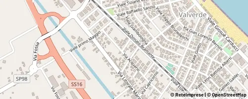 Mappa Cesenatico