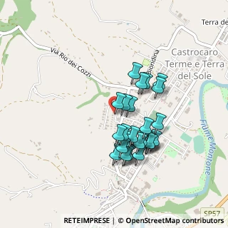 Mappa Via Don Cicognani, 47011 Castrocaro Terme E Terra del Sole FC, Italia (0.37778)