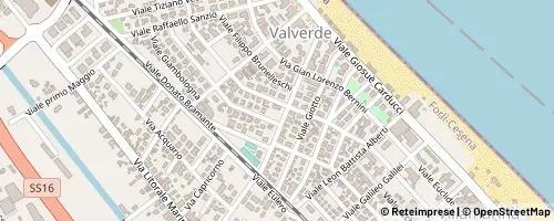 Mappa Cesenatico