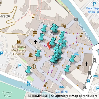 Mappa Piazza del Tribunale, 17024 Finale Ligure SV, Italia (0.01154)