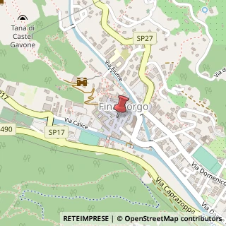 Mappa Via Giovanni Nicotera, 17, 17024 Finale Ligure, Savona (Liguria)