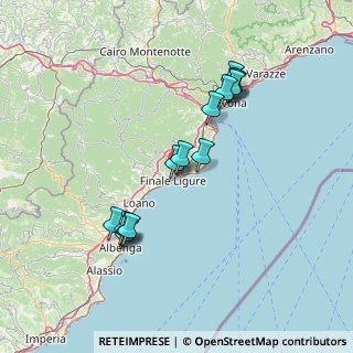 Mappa Via Cadana, 17024 Finale Ligure SV, Italia (13.97571)