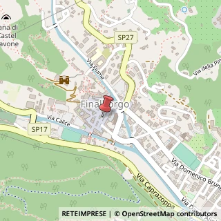 Mappa Via San Rocco, 17, 17024 Finale Ligure, Savona (Liguria)