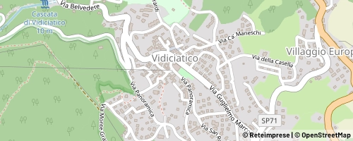 Mappa Lizzano in Belvedere