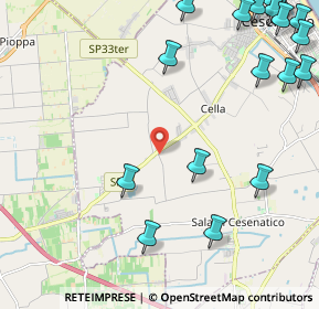 Mappa Via Sbarra, 47042 Cesenatico FC, Italia (3.3755)