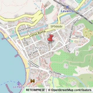 Mappa Via Giuseppe Garibaldi, 57, 19015 Levanto, La Spezia (Liguria)