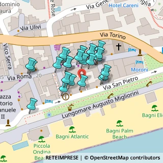 Mappa Via San Pietro, 17024 Finale Ligure SV, Italia (0.01154)