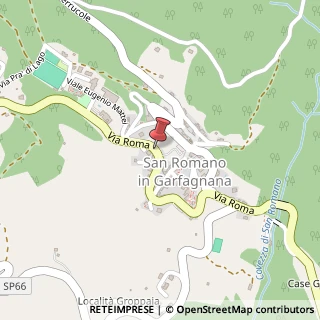 Mappa Via Roma, 23, 55038 San Romano in Garfagnana, Lucca (Toscana)