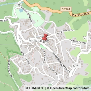 Mappa Via G. Marconi, 25, 40049 Lizzano in Belvedere, Bologna (Emilia Romagna)