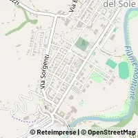 Mapa Castrocaro Terme e Terra del Sole