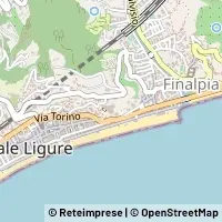 Peta Finale Ligure
