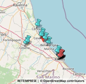 Mappa Via S. Tommaso, 47042 Villamarina FC, Italia (13.44)