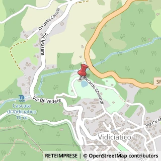 Mappa Via della Piscina, 19, 40042 Lizzano in Belvedere, Bologna (Emilia Romagna)
