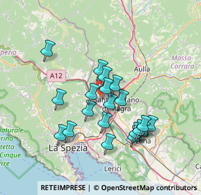 Mappa 19020 Bolano SP, Italia (6.3525)