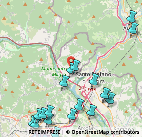 Mappa 19020 Bolano SP, Italia (5.941)