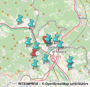 Mappa 19020 Bolano SP, Italia (3.22071)