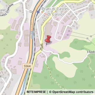 Mappa Via Don Fornasini, 10, 40030 Castel di Casio, Bologna (Emilia Romagna)