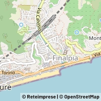 Map Finale Ligure