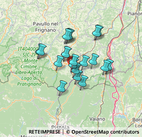 Mappa Via I Maggio, 40046 Porretta Terme BO, Italia (9.746)