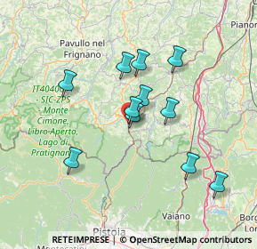 Mappa Via I Maggio, 40046 Porretta Terme BO, Italia (12.51636)