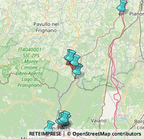 Mappa Via I Maggio, 40046 Porretta Terme BO, Italia (18.83909)