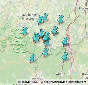 Mappa Via I Maggio, 40046 Porretta Terme BO, Italia (10.05556)