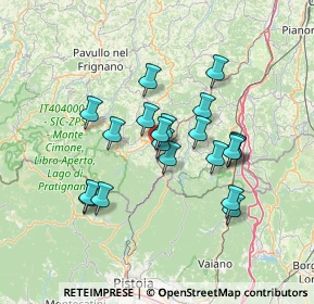 Mappa Via I Maggio, 40046 Porretta Terme BO, Italia (11.779)