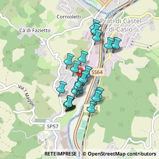 Mappa Via I Maggio, 40046 Porretta Terme BO, Italia (0.37586)