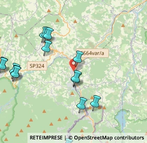 Mappa Via I Maggio, 40046 Porretta Terme BO, Italia (5.64778)